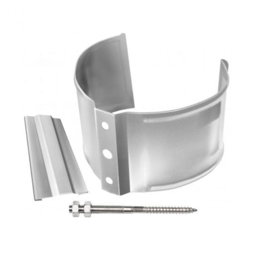 Кронштейн для трубы на кирпич, Grand Line, белый (RAL 9003) купить в Ростове-на-Дону