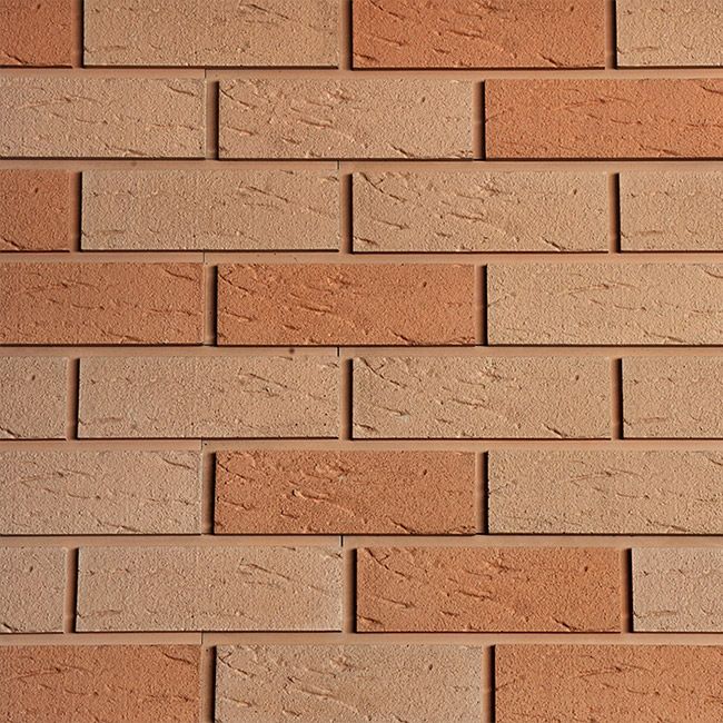 Фасадная плитка Кирисс Фасад, Трехцветный клинкерный кирпич №11. купить в Ростове-на-Дону