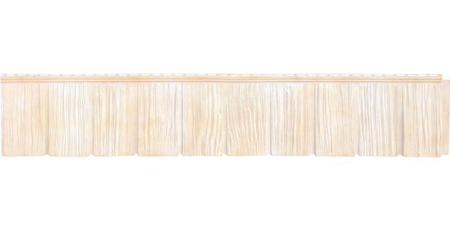 Фасадная панель Grand Line (Я Фасад), Сибирская Дранка, Слоновая кость купить в Ростове-на-Дону