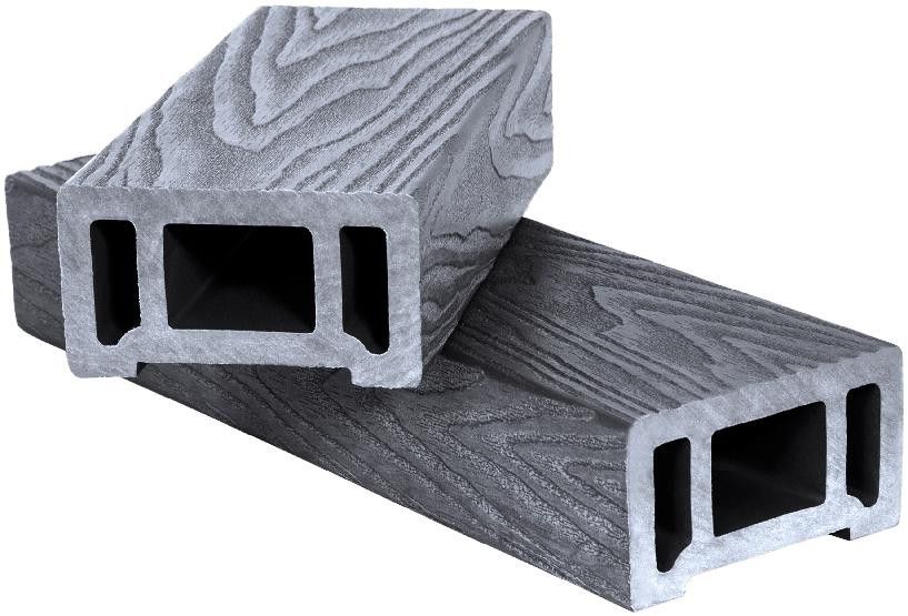 Поручень Polivan SINGARAJA с 3D текстурой дерева, серый цвет. купить в Ростове-на-Дону