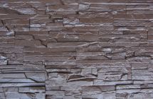 Фасадная панель Аэлит Пласт плоская коричневая