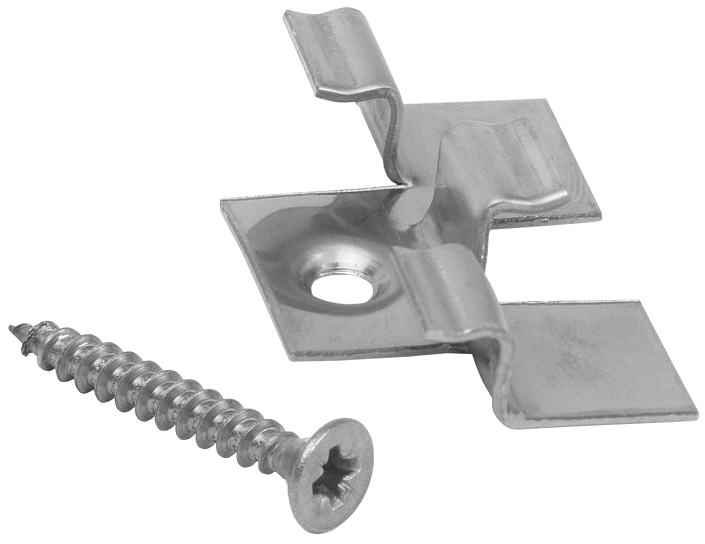 Клипса с саморезом, бесшовный монтаж Grinder 2 мм купить в Ростове-на-Дону