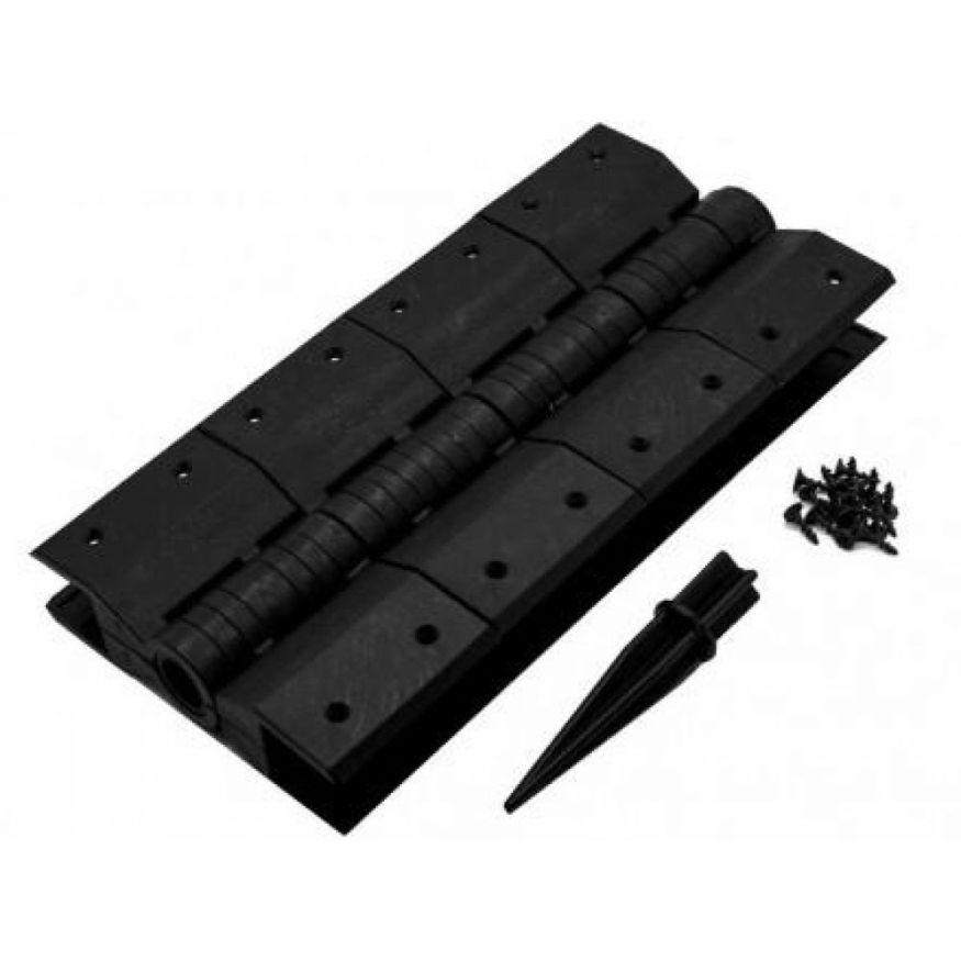 Угловой соединительный шарнир для грядок ДПК 300мм черный купить в Ростове-на-Дону