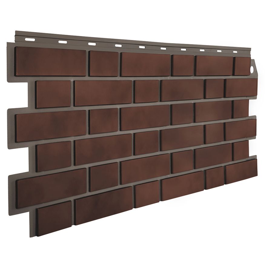 Фасадная панель FineBer, Кирпич облицовочный 3D, Керамический-чёрный купить в Ростове-на-Дону