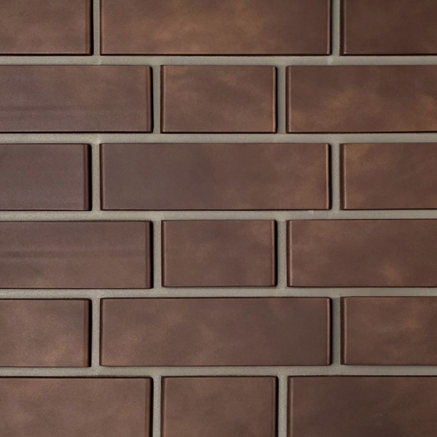 Фасадная панель FineBer, Кирпич облицовочный 3D, Керамический-чёрный купить в Ростове-на-Дону