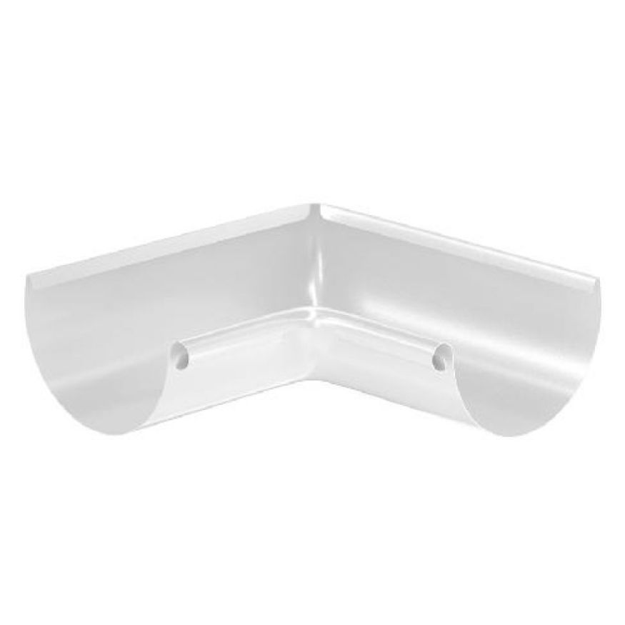 Угол внутренний желоба 90° Aquasystem, RR 20, белый 125/90 купить в Ростове-на-Дону