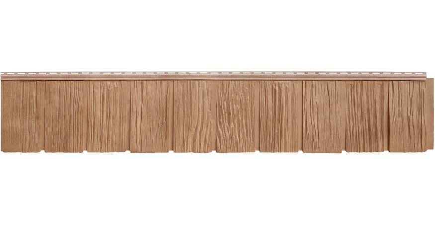 Фасадная панель Grand Line (Я Фасад), Сибирская Дранка, Янтарь купить в Ростове-на-Дону