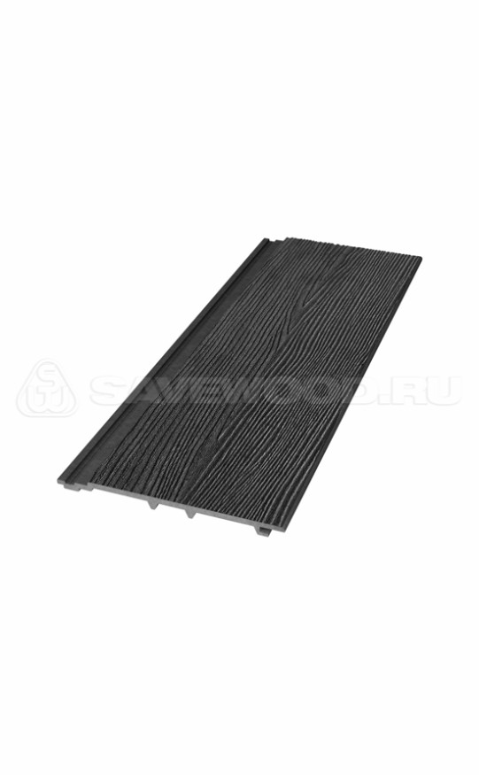 Сайдинг из ДПК SaveWood, SW Cedrus (R), Черный купить в Ростове-на-Дону