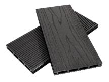 Террасная доска из ДПК NanoWood ECO New в цвете Антрацит