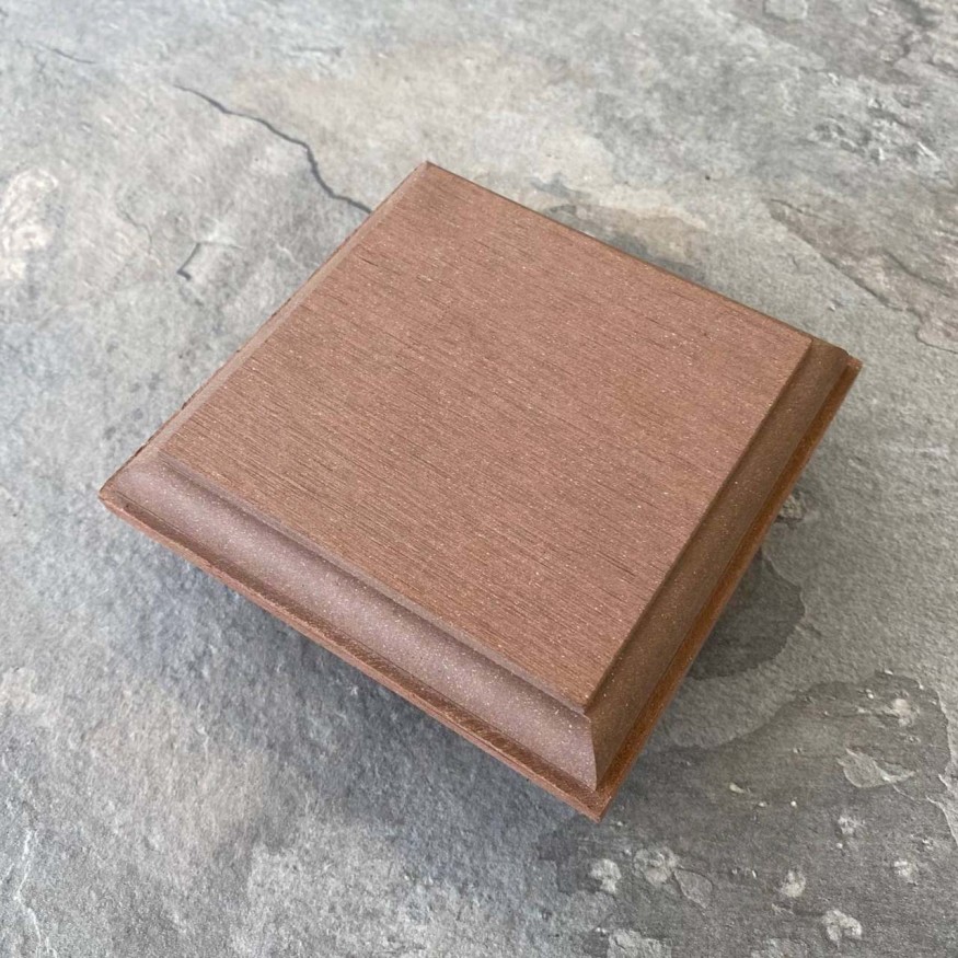 Крышка столба для ДПК ограждений EasyDecking, Wood-X, Коричневый купить в Ростове-на-Дону