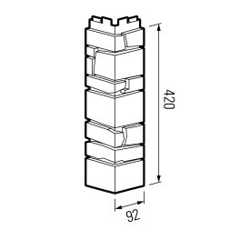 Угол наружный ТЕХНОНИКОЛЬ Камень, Тоскана