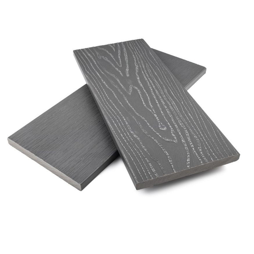 Заборная доска (планкен) ДПК NanoWood Nature 3D Серый купить в Ростове-на-Дону