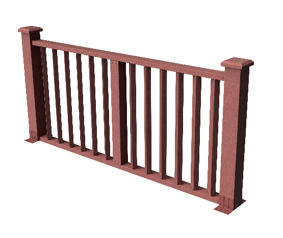 Декоративное ограждение из ДПК GRINDERDECO Бруклин мербау купить в Ростове-на-Дону