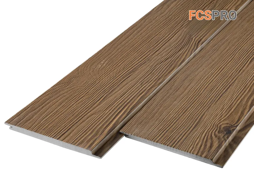 Фиброцементная панель FCSPRO Decor Wood Click Масляная лиственница купить в Ростове-на-Дону