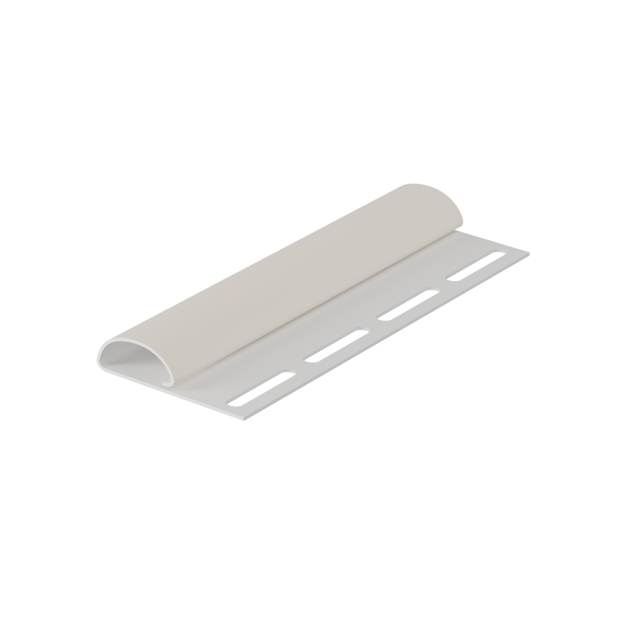 Финишная планка для сайдинга Элит, Цвет: Белый купить в Ростове-на-Дону