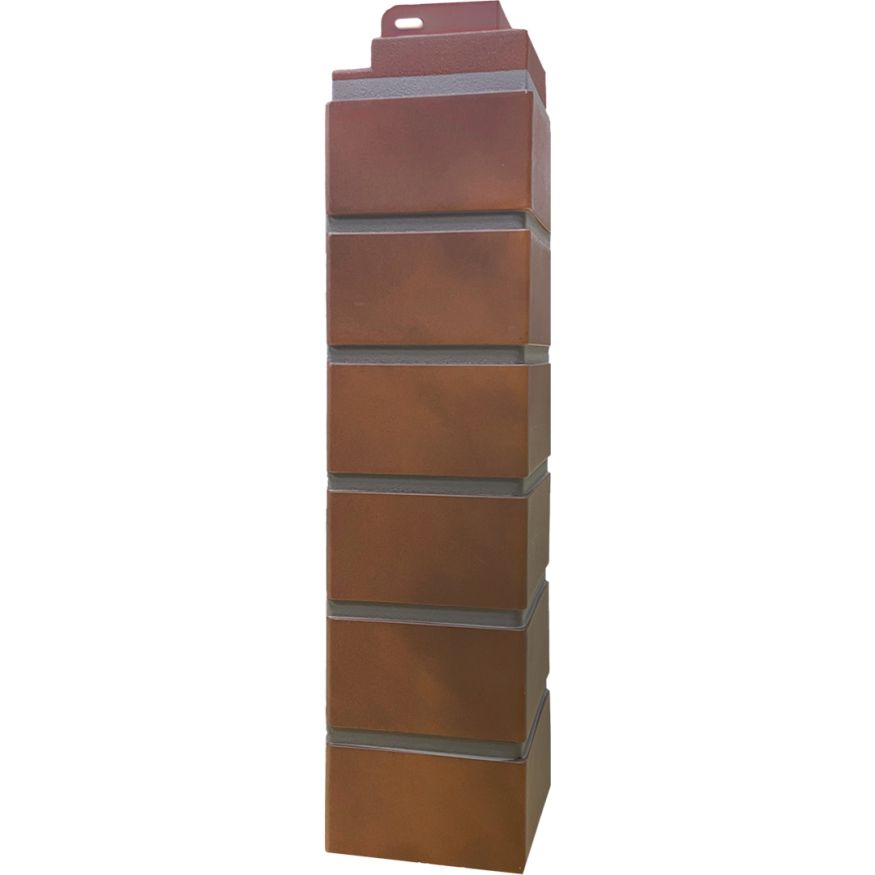 Угол наружный Кирпич облицовочный 3D, Керамический-чёрный купить в Ростове-на-Дону