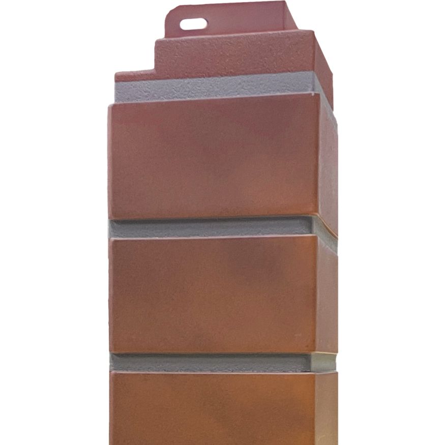 Угол наружный Кирпич облицовочный 3D, Керамический-чёрный купить в Ростове-на-Дону