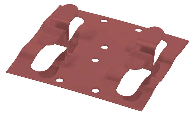 Кляймер рядный Grinder для установки наличника красного цвета купить в Ростове-на-Дону