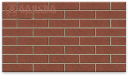 Фасадные термопанели Аляска серия Классика 35. Amsterdam red купить в Ростове-на-Дону