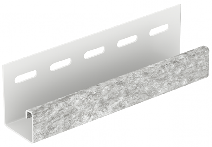 J-планка Ю-Пласт Стон Хаус Кварцит, Светло-Серый купить в Ростове-на-Дону