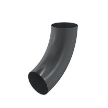 Колено универсальное Aquasystem, PU MATT, RAL 7024 Тёмно-серый 150/100