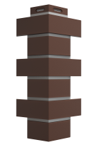 Угол Docke, Standard, Flemish (Флемиш), Коричневый