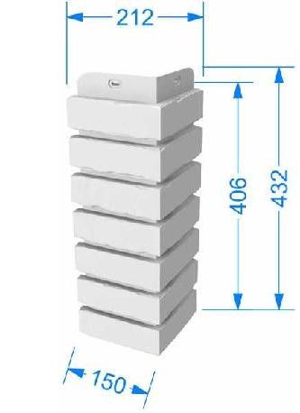Угол наружный Docke Klinker, Сахара купить в Ростове-на-Дону
