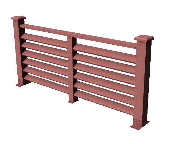 Декоративное ограждение из ДПК GRINDERDECO Босфор мербау купить в Ростове-на-Дону