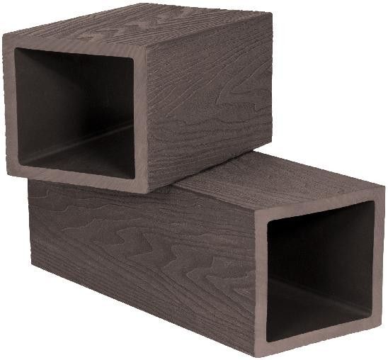 Опорный столб Polivan SINGARAJA 3D, текстура дерева, темно-коричневый купить в Ростове-на-Дону