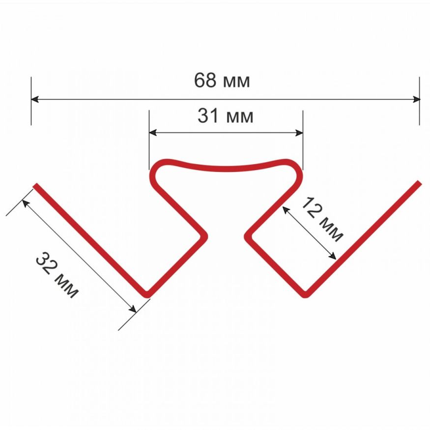 Внутренний угол для белого сайдинга купить в Ростове-на-Дону