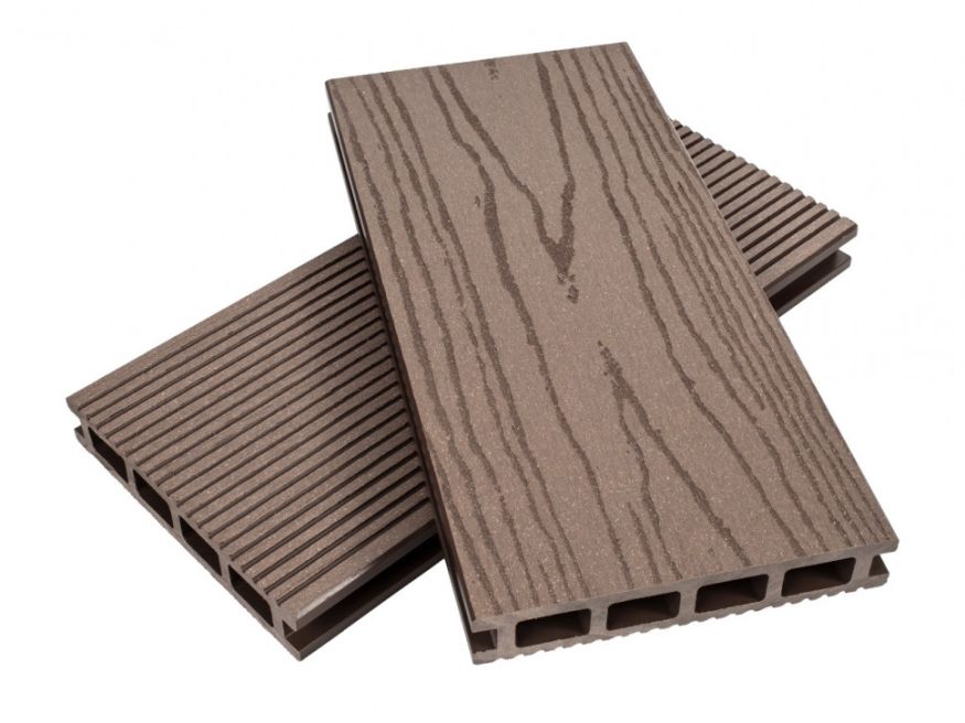 Террасная доска ДПК NanoWood ECO Max Шоколад купить в Ростове-на-Дону