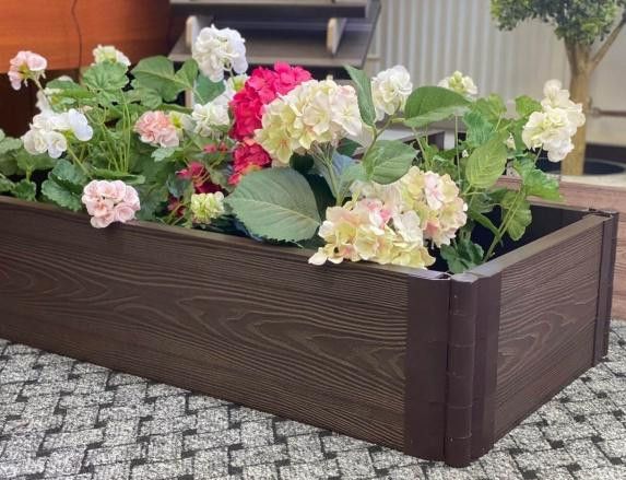 Доска для грядок и клумб из ДПК 3D, 25х150х2950, цвет венге купить в Ростове-на-Дону