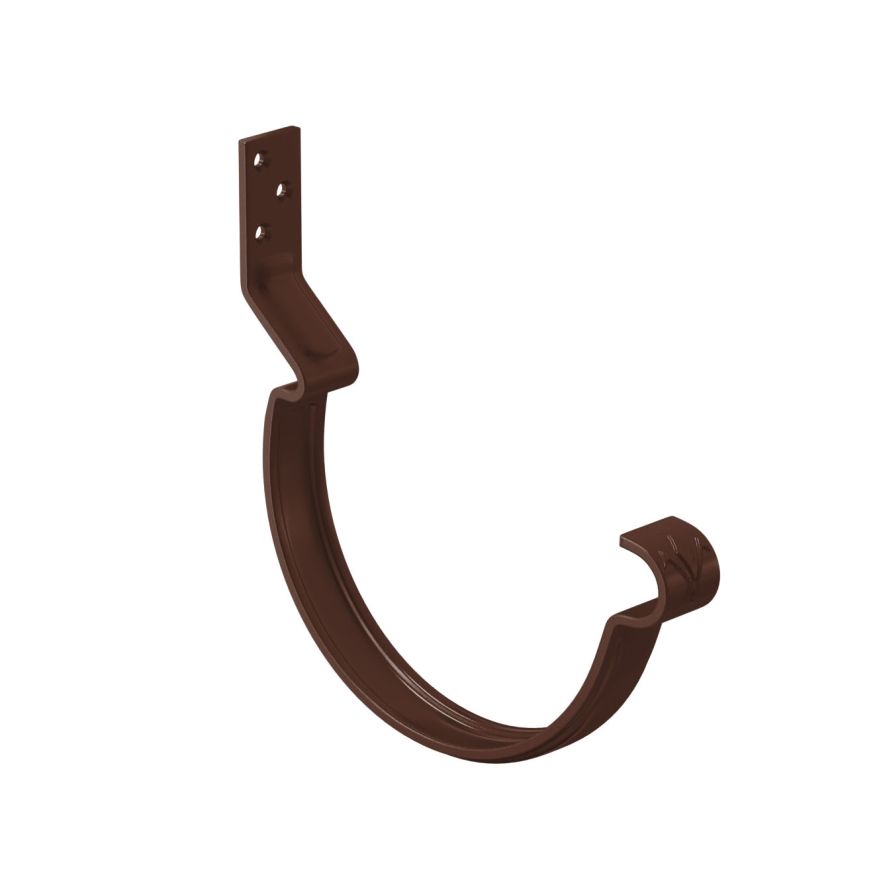 Крюк короткий усиленный модернизированный с комплектом крепления Aquasystem, RAL 8017 Коричневый 125/90 купить в Ростове-на-Дону