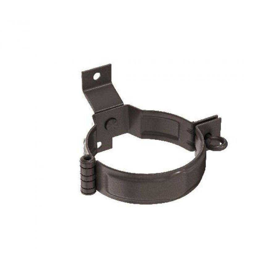 Декоративный хомут для труб под дерево с крепежом Aquasystem, RR 32, тёмно-коричневый 125/90 купить в Ростове-на-Дону