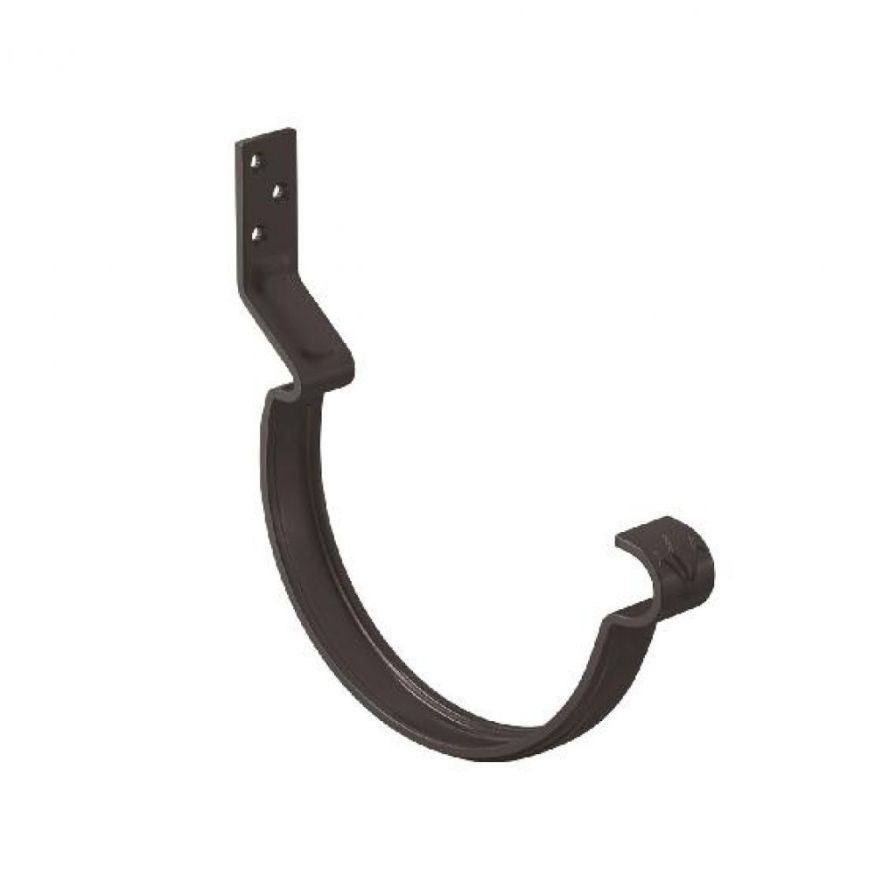 Короткий крюк для крепления желоба Aquasystem RR 32, тёмно-коричневый, 125/90 купить в Ростове-на-Дону