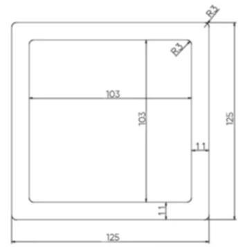 Опорный столб Polivan SINGARAJA с 3D текстурой дерева, песочный цвет. купить в Ростове-на-Дону