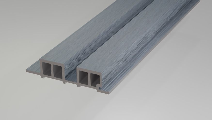 Реечная панель Woodwex, Lines, Light gray купить в Ростове-на-Дону