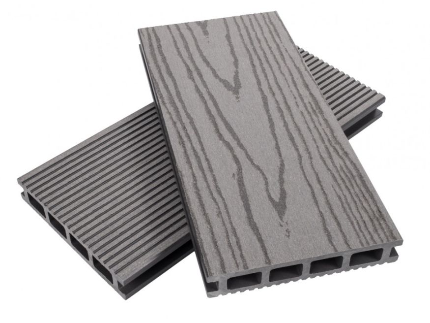 Террасная доска ДПК NanoWood ECO Max Серый купить в Ростове-на-Дону