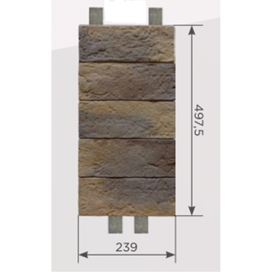 Наличник Обрамление высотой 5 кирпича КАНЬОН Канзас купить в Ростове-на-Дону