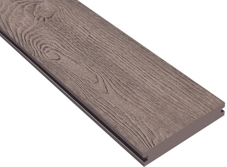 Террасная доска ДПК Outdoor 3D полнотелая NEVADA/CALIFORNIA BROWN коричневый микс. купить в Ростове-на-Дону
