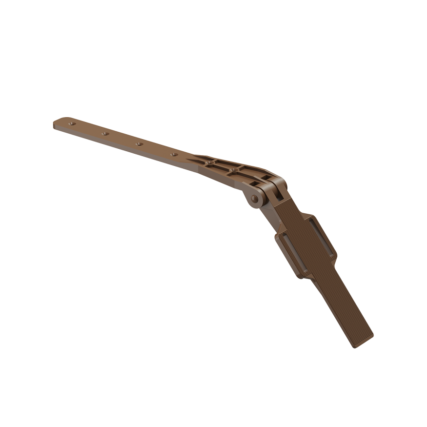 Регулируемое крепление для желобного кронштейна Docke Premium, Каштан купить в Ростове-на-Дону