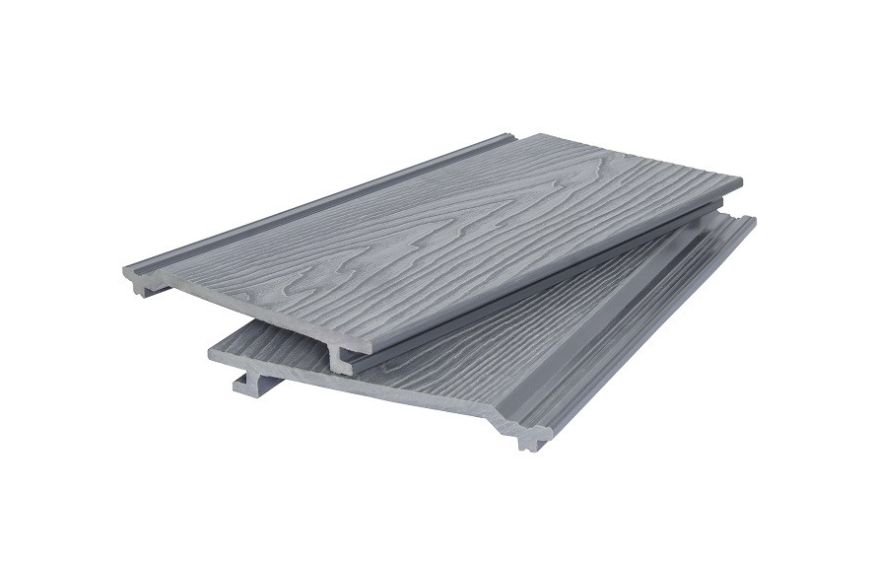 Фасадная доска POLIVAN GROUP 3D дерево DENPASAR серого цвета купить в Ростове-на-Дону