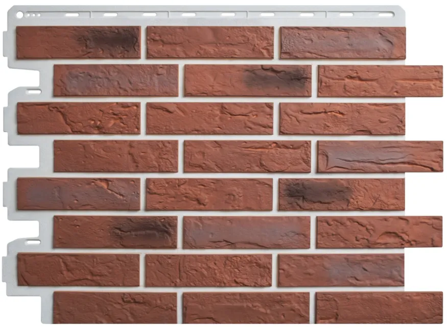 Фасадная панель Альта-Профиль, Кирпич Рижский 04 купить в Ростове-на-Дону