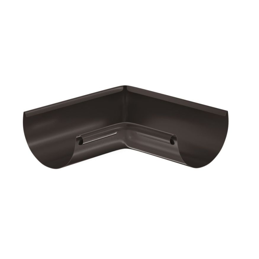 Внутренний угол желоба 90° Aquasystem RR 32 Тёмно-коричневый 125/90 купить в Ростове-на-Дону