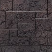 Фасадная панель FineBer Дикий камень, Коричневый