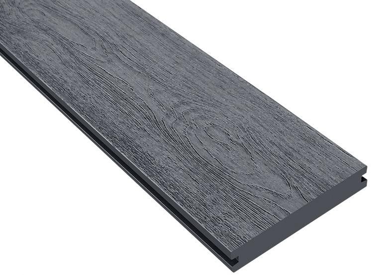 Террасная доска ДПК Outdoor 3D полная NEVADA/CALIFORNIA черного цвета. купить в Ростове-на-Дону