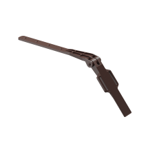 Регулируемое крепление для желобного кронштейна Docke Premium, цвет Шоколад.