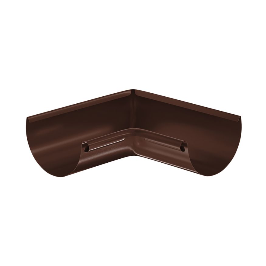 Угол желоба внутренний Aquasystem, RAL 8017 Коричневый 125/90 купить в Ростове-на-Дону