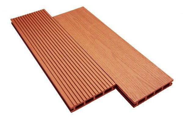 Террасная доска WOODVEX Select из ДПК в цвете Терракота купить в Ростове-на-Дону