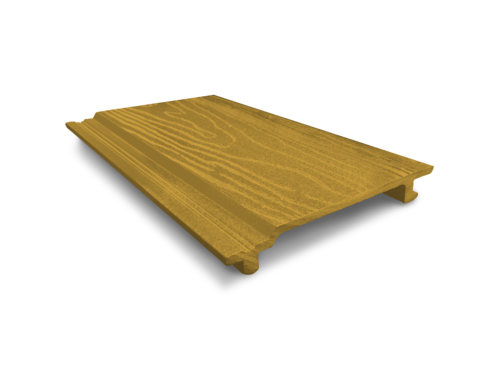 Фасадная панель из ДПК ECODECKING Цвет Желтый купить в Ростове-на-Дону